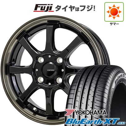 【新品】ライズ/ロッキー（ガソリン） 夏タイヤ ホイール4本セット 195/65R16 ヨコハマ ブルーアース XT AE61 ホットスタッフ ジースピード P-08 6J 16インチ(送料無料)