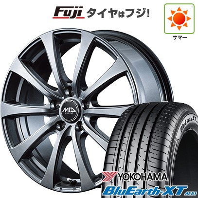 【新品】ライズ/ロッキー（ハイブリッド） 夏タイヤ ホイール4本セット 195/65R16 ヨコハマ ブルーアース XT AE61 MID WHEELS G10 6.5J 16インチ(送料無料)
