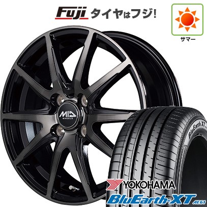 【新品】ライズ/ロッキー(ガソリン) 夏タイヤ ホイール4本セット 195/65R16 ヨコハマ ブルーアース XT AE61 MID WHEELS DR-02 6J 16インチ(送料無料)|フジコーポレーション