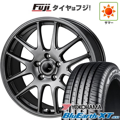 【新品国産車用5穴114.3】 夏タイヤ ホイール4本セット 215/50R18 ヨコハマ ブルーアース XT AE61 モンツァ ZACK JP-205 7.5J 18インチ(送料無料)｜フジコーポレーション