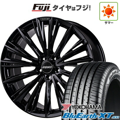 【新品国産車用5穴114.3】 夏タイヤ ホイール4本セット 225/50R18 ヨコハマ ブルーアース XT AE61 RAYS レイズ ベルサス クラフトコレクション ヴォウジェ LIMITED (GX) 7J 18インチ(送料無料) 120,200円
