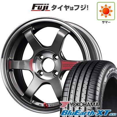 【新品】ライズ/ロッキー（ガソリン） 夏タイヤ ホイール4本セット 195/65R16 ヨコハマ ブルーアース XT AE61 RAYS レイズ ボルクレーシング TE37 ソニック SL 6J 16インチ(送料無料)
