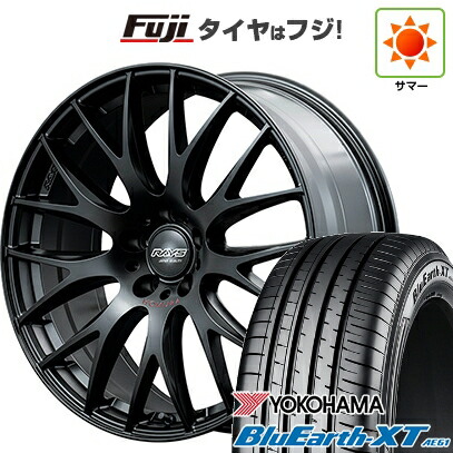 【新品国産車用5穴114.3】 夏タイヤ ホイール4本セット 225/50R18 ヨコハマ ブルーアース XT AE61 RAYS レイズ ホムラ 2X9Plus SPORT EDITION 8J 18インチ(送料無料)