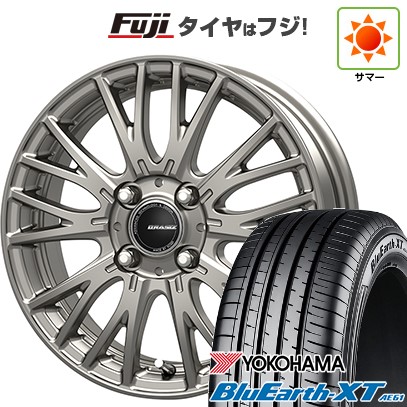 【新品国産車用5穴114.3】 夏タイヤ ホイール4本セット 205/55R17 ヨコハマ ブルーアース XT AE61 コーセイ クレイシズ SE48 7J 17インチ(送料無料)