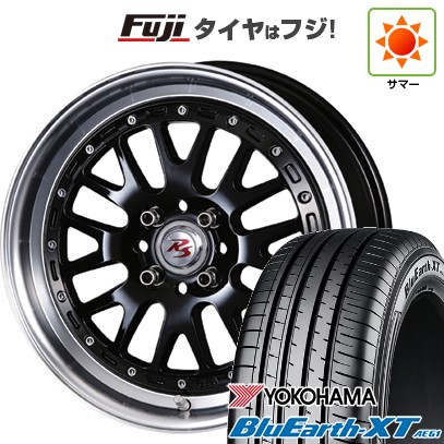 【新品】ライズ/ロッキー（ガソリン） 夏タイヤ ホイール4本セット 195/65R16 ヨコハマ ブルーアース XT AE61 クリムソン RS WP MAXIモノブロック 6.5J 16インチ(送料無料)