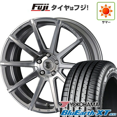 【新品国産車用5穴114.3】 夏タイヤ ホイール4本セット 225/50R18 ヨコハマ ブルーアース XT AE61 クリムソン クラブリネア マルディーニ FF 8J 18インチ(送料無料)｜フジコーポレーション