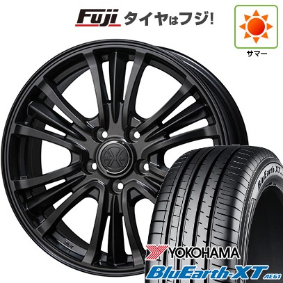 【新品国産車用5穴114.3】 夏タイヤ ホイール4本セット 225/65R17 ヨコハマ ブルーアース XT AE61 トピー バザルト-X タイプ2 7J 17インチ(送料無料)