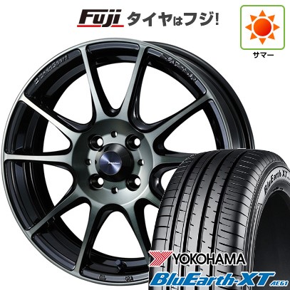 【新品】ライズ/ロッキー（ガソリン） 夏タイヤ ホイール4本セット 195/65R16 ヨコハマ ブルーアース XT AE61 WEDS ウェッズスポーツ SA-25R 6.5J 16インチ(送料無料)｜フジコーポレーション