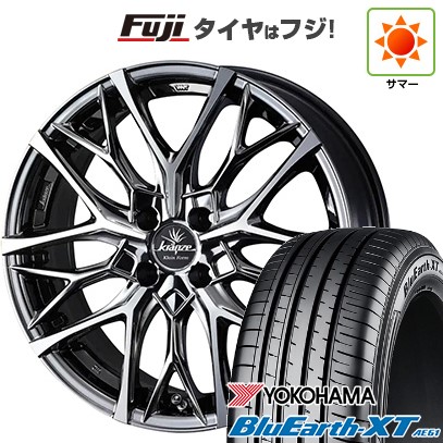 【新品】ライズ/ロッキー(ガソリン) 夏タイヤ ホイール4本セット 195/65R16 ヨコハマ ブルーアース XT AE61 WEDS ウェッズ クレンツェ ウィーバル 100EVO 6.5J 16インチ(送料無料)|フジコーポレーション