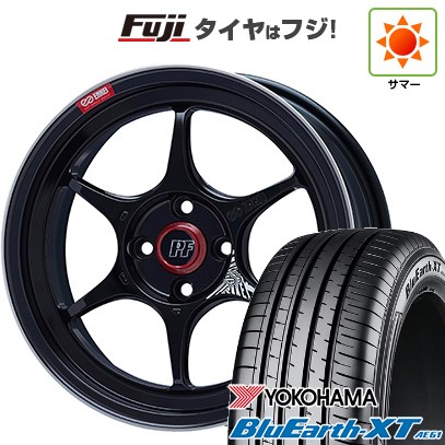 【新品国産車用5穴114.3】 夏タイヤ ホイール4本セット 205/55R17 ヨコハマ ブルーアース XT AE61 ENKEI エンケイ PerformanceLine PF06 7J 17インチ(送料無料)|フジコーポレーション