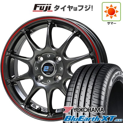 【新品】ライズ/ロッキー（ガソリン） 夏タイヤ ホイール4本セット 195/65R16 ヨコハマ ブルーアース XT AE61 ホットスタッフ ジースピード es-01 6J 16インチ(送料無料)