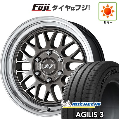 【新品】ハイエース200系 夏タイヤ ホイール4本セット 215/60R17 109/107T ミシュラン アジリス3 WORK ワーク XTRAP M1HC 6.5J 17インチ(送料無料)