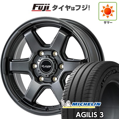 【新品】ハイエース200系 夏タイヤ ホイール4本セット 215/60R17 109/107T ミシュラン アジリス3 ジャオス アステラ CM-05 6.5J 17インチ(送料無料)