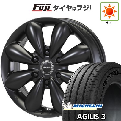 【新品】キャラバン 夏タイヤ ホイール4本セット 215/65R16 109/107T ミシュラン アジリス3 ボクシースタイル 25b 6.5J 16インチ(送料無料)|フジコーポレーション