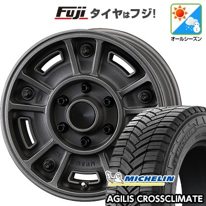 【新品】ハイエース200系 オールシーズンタイヤ ホイール4本セット 215/65R16 109/107T ミシュラン アジリス クロスクライメート クリムソン ディーン BJ メキシカン 6.5J 16インチ(送料無料) 126,150円