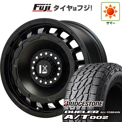 【新品】デリカD5 夏タイヤ ホイール4本セット 245/70R16 ブリヂストン デューラー A/T002 OWL/RBL オフビート レクセル スワッガー 6.5J 16インチ(送料無料)｜フジコーポレーション