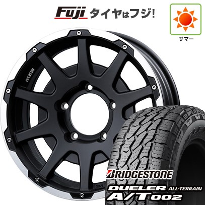 【新品】ジムニーシエラ/ジムニーノマド 夏タイヤ ホイール4本セット 215/70R16 ブリヂストン デューラー A/T002 OWL/RBL OZ SPARCO ダカール 5.5J 16インチ(送料無料)|フジコーポレーション