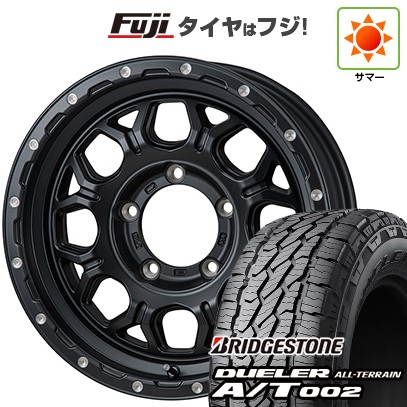 【新品】ジムニーシエラ/ジムニーノマド 夏タイヤ ホイール4本セット 215/70R16 ブリヂストン デューラー A/T002 OWL/RBL モンツァ HI-BLOCK ジェラード 6J 16インチ(送料無料)|フジコーポレーション