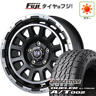 【新品】デリカD5 夏タイヤ ホイール4本セット 215/70R16 ブリヂストン デューラー A/T002 OWL/RBL ブレスト バーンズテック DHストリーム 7J 16インチ(送料無料)