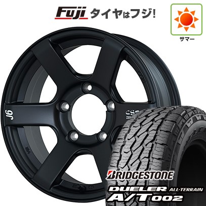 【新品】ジムニーシエラ/ジムニーノマド 夏タイヤ ホイール4本セット 215/70R16 ブリヂストン デューラー A/T002 OWL/RBL ドゥオール CST ZERO-1 ハイパーJ6 6J 16インチ(送料無料)