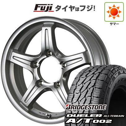 【新品】ジムニー 夏タイヤ ホイール4本セット 175/80R16 ブリヂストン デューラー A/T002 RBL TWS グランヴァード NEO 5.5J 16インチ(送料無料)｜フジコーポレーション