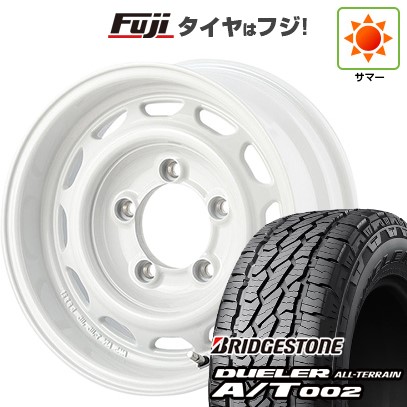 【新品】ジムニー 夏タイヤ ホイール4本セット 175/80R16 ブリヂストン デューラー A/T002 RBL アピオ ワイルドボア ベンチュラ 5.5J 16インチ(送料無料)｜フジコーポレーション