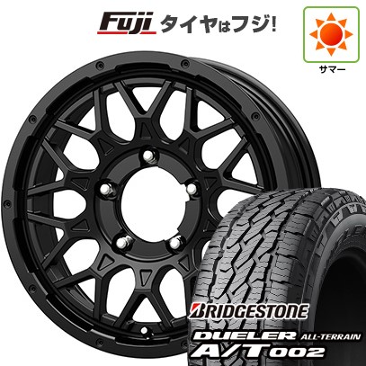 【新品】ジムニーシエラ/ジムニーノマド 夏タイヤ ホイール4本セット 215/70R16 ブリヂストン デューラー A/T002 OWL/RBL コーセイ ボトムガルシア シャドウバーツ 6J 16インチ(送料無料) 87,670円