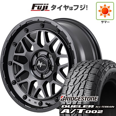 【新品】デリカD5 夏タイヤ ホイール4本セット 215/70R16 ブリヂストン デューラー A/T002 OWL/RBL MID WHEELS NITRO POWER M29 スティンガー 7J 16インチ(送料無料)
