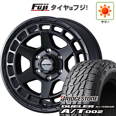 【新品】プラド/ハイラックス 夏タイヤ ホイール4本セット 265/65R17 ブリヂストン デューラー A/T002 OWL/RBL WEDS ウェッズアドベンチャー マッドヴァンス X タイプS 8J 17インチ(送料無料)｜フジコーポレーション