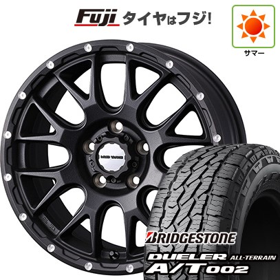 【新品】デリカD5 夏タイヤ ホイール4本セット 215/70R16 ブリヂストン デューラー A/T002 OWL/RBL WEDS ウェッズアドベンチャー マッドヴァンス 08 7J 16インチ(送料無料)｜フジコーポレーション