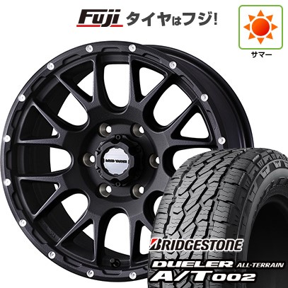 【新品】プラド/ハイラックス 夏タイヤ ホイール4本セット 265/70R17 ブリヂストン デューラー A/T002 OWL/RBL WEDS ウェッズアドベンチャー マッドヴァンス 08 8J 17インチ(送料無料)