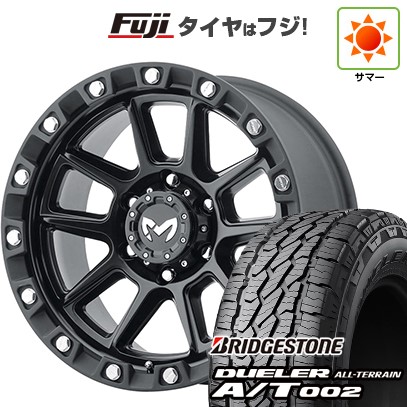 【新品】プラド/ハイラックス 夏タイヤ ホイール4本セット 265/70R17 ブリヂストン デューラー A/T002 OWL/RBL トライスター MKW M205 US Spec 8.5J 17インチ(送料無料)