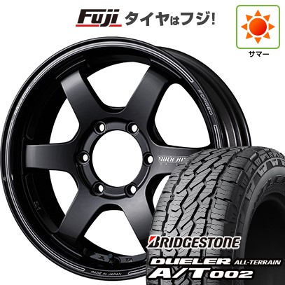 【新品】プラド/ハイラックス 夏タイヤ ホイール4本セット 265/60R18 ブリヂストン デューラー A/T002 RBL RAYS レイズ ボルクレーシング TE37SB 8.5J 18インチ(送料無料)