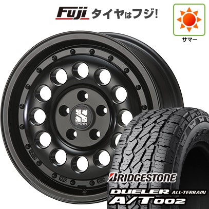 【新品】デリカD5 夏タイヤ ホイール4本セット 245/70R16 ブリヂストン デューラー A/T002 OWL/RBL MLJ エクストリームJ ラギッド 6.5J 16インチ(送料無料)|フジコーポレーション