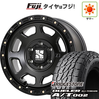 【新品】プラド/ハイラックス 夏タイヤ ホイール4本セット 265/70R17 ブリヂストン デューラー A/T002 OWL/RBL MLJ エクストリームJ XJ07 8J 17インチ(送料無料)|フジコーポレーション