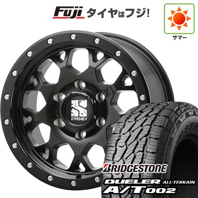 【新品】プラド/ハイラックス 夏タイヤ ホイール4本セット 265/70R17 ブリヂストン デューラー A/T002 OWL/RBL MLJ エクストリームJ XJ04 8J 17インチ(送料無料)