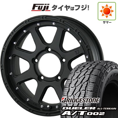 【新品】ジムニー 夏タイヤ ホイール4本セット 175/80R16 ブリヂストン デューラー A/T002 RBL MLJ エクストリームJ 5.5J 16インチ(送料無料)