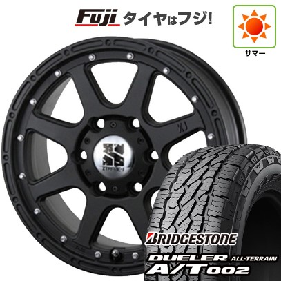 【新品国産車用6穴139.7】 夏タイヤ ホイール4本セット 265/70R16 ブリヂストン デューラー A/T002 OWL/RBL MLJ エクストリームJ 7J 16インチ(送料無料)｜フジコーポレーション