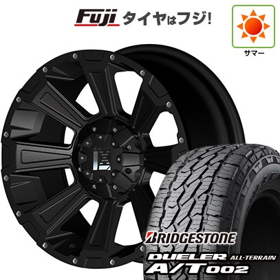 【新品】デリカD5 夏タイヤ ホイール4本セット 245/70R16 ブリヂストン デューラー A/T002 OWL/RBL オフビート レクセル デスロック 7J 16インチ(送料無料)