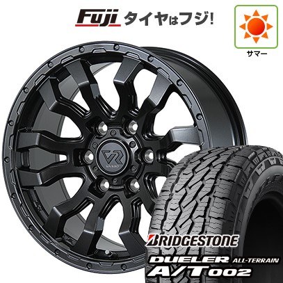 【新品】プラド/ハイラックス 夏タイヤ ホイール4本セット 265/70R17 ブリヂストン デューラー A/T002 OWL/RBL トピー ヴァブロ RR-01 8J 17インチ(送料無料)
