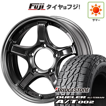 【新品】ジムニーシエラ/ジムニーノマド 夏タイヤ ホイール4本セット 215/70R16 ブリヂストン デューラー A/T002 OWL/RBL SSR ディバイド X03J 5.5J 16インチ(送料無料) 107,635円