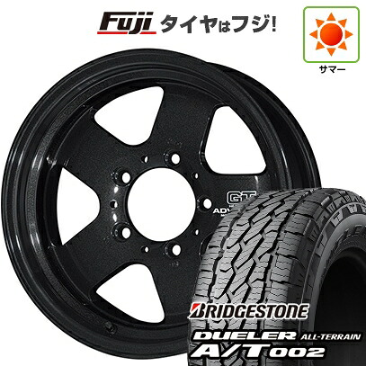 【新品】ジムニー 夏タイヤ ホイール4本セット 175/80R16 ブリヂストン デューラー A/T002 RBL ヨコハマ アドバンレーシング GT ヘビーデューティー for JIMNY 5.5J 16インチ(送料無料)|フジコーポレーション