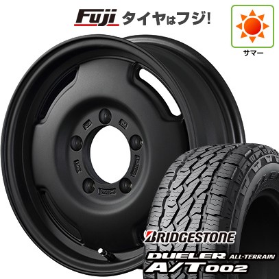 【新品】ジムニー 夏タイヤ ホイール4本セット 175/80R16 ブリヂストン デューラー A/T002 RBL アピオ ワイルドボア SR 5.5J 16インチ(送料無料)｜フジコーポレーション