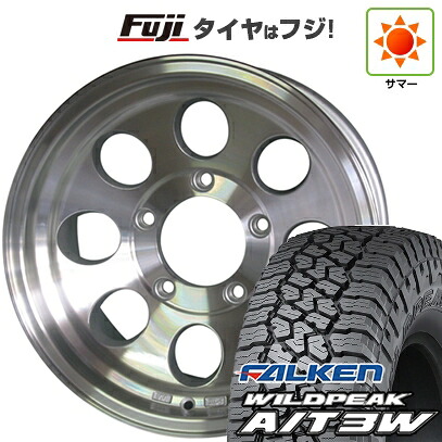 【新品】ランクル70(GDJ76W) 夏タイヤ ホイール4本セット 285/75R16 ファルケン ワイルドピーク A/T3W WEDS ウェッズ ジムライン タイプ2 8J 16インチ(送料無料)|フジコーポレーション