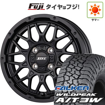 【新品】デリカD5 夏タイヤ ホイール4本セット 235/70R16 ファルケン ワイルドピーク A/T3W コーセイ ボトムガルシア シャドウバーツ 7J 16インチ(送料無料)