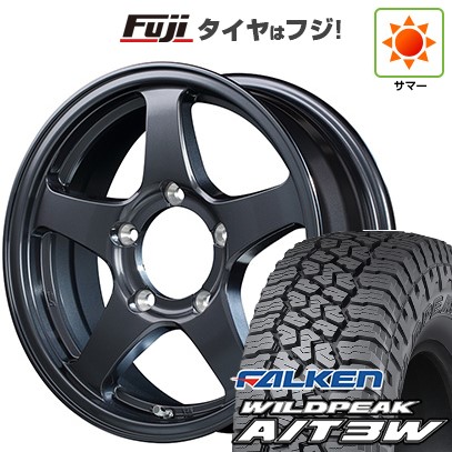 【新品】ジムニー 夏タイヤ ホイール4本セット 175/80R16 ファルケン ワイルドピーク A/T3W MID WHEELS RT-5N+2 5.5J 16インチ(送料無料)