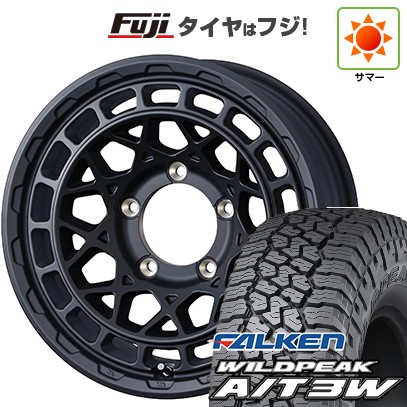 【新品】ジムニー 夏タイヤ ホイール4本セット 175/80R16 ファルケン ワイルドピーク A/T3W WEDS ウェッズアドベンチャー マッドヴァンス X タイプM 5.5J 16インチ(送料無料)