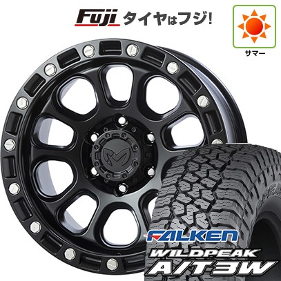 【新品】プラド/ハイラックス 夏タイヤ ホイール4本セット 265/65R17 ファルケン ワイルドピーク A/T3W トライスター MKW M204 JP Spec 8J 17インチ(送料無料)