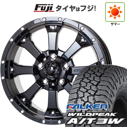 【新品】デリカD5 夏タイヤ ホイール4本セット 235/70R16 ファルケン ワイルドピーク A/T3W トライスター MKW MK-46 7J 16インチ(送料無料)