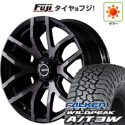 【新品国産車用6穴139.7】 夏タイヤ ホイール4本セット 285/70R17 ファルケン ワイルドピーク A/T3W RAYS レイズ デイトナ FDX F6 8J 17インチ(送料無料)|フジコーポレーション